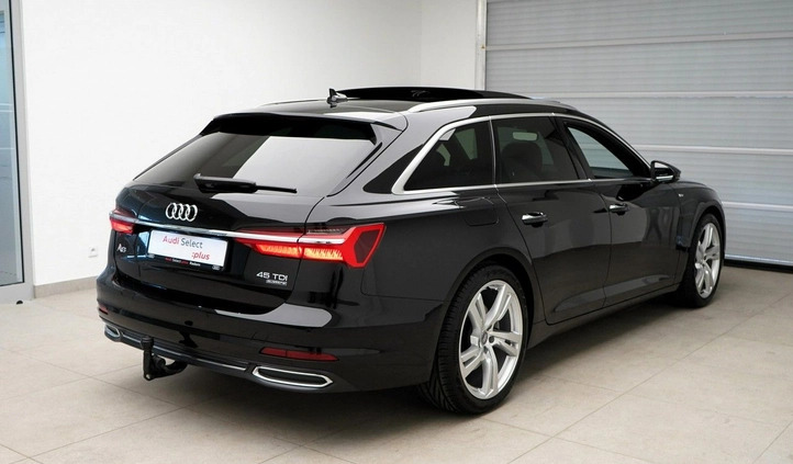 Audi A6 cena 209850 przebieg: 55907, rok produkcji 2019 z Biecz małe 742
